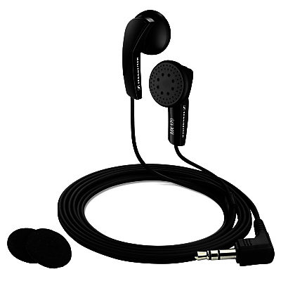 Sennheiser MX170 In-Ear Headphones, Black
